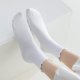 Womens Socks, Breathable Cool Knit Cotton Lettuce Crew Frilly Sock (6 Pairs)